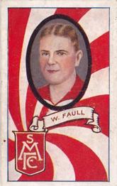 1933 Allen's League Footballers #30 William Faull Front